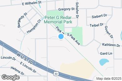Map image of the property - 1905 Austin Ave