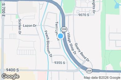 Map image of the property - 9243 Terri Lynn Dr