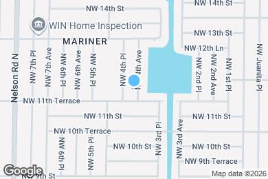 Map image of the property - 1126 NW 4th Ave