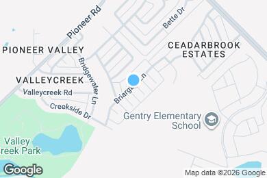 Map image of the property - 1038 Fairview Ct