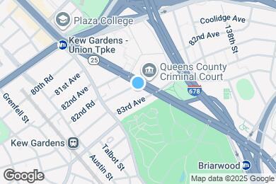 Map image of the property - 12510 Queens Blvd