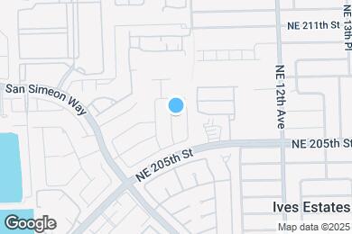 Map image of the property - 20615 NE 9th Ct