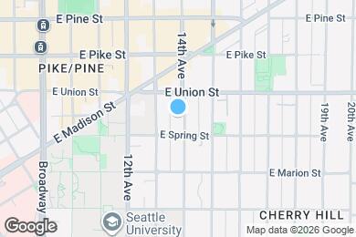 Map image of the property - 1113 14th Ave