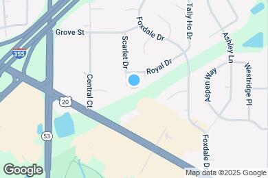 Map image of the property - 1205 N Scarlet Ct