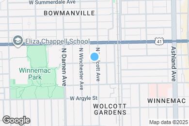 Map image of the property - 1901 W Winona St