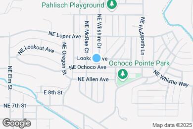 Map image of the property - 1199 NE Ochoco Ave