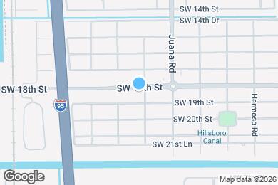 Map image of the property - 1320 SW 18th St