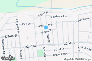 Map image of the property - 619 E 24th St