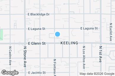 Map image of the property - 2818 N Fontana Ave