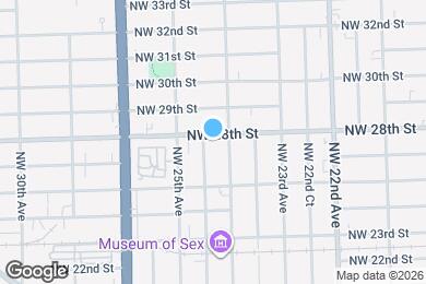 Map image of the property - 2428 NW 28th St