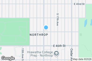 Map image of the property - 4449 Bloomington Ave