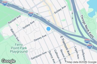 Map image of the property - 2857 Dewey Ave