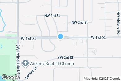 Map image of the property - 2513 W 1st St