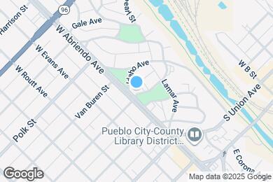 Map image of the property - 301 W Abriendo Ave