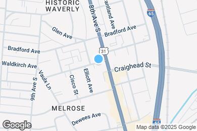 Map image of the property - 801 Hillview Heights