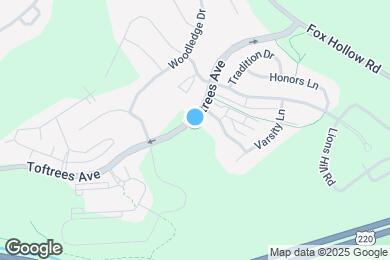 Map image of the property - 115 Alma Mater Dr