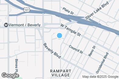 Map image of the property - Council Street Apartments