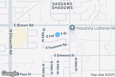 Map image of the property - 9510 E Flanders Rd