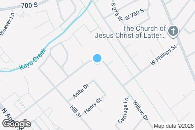 Map image of the property - 1791 W Phillips St