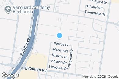 Map image of the property - 2320 S Oakview Dr