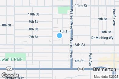 Map image of the property - 613 Broadway Ave