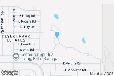 Map image of the property - 2625 N Whitewater Club Dr