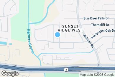 Map image of the property - 15011 Roche Rock Dr