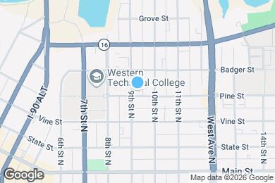 Map image of the property - 901 Pine St