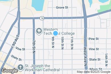 Map image of the property - 905 Pine St