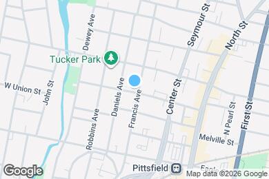 Map image of the property - 195 Francis Ave