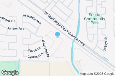 Map image of the property - 18374 N Acacia Ave