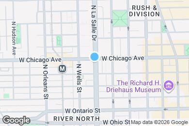 Map image of the property - 784 N La Salle Dr