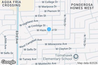 Map image of the property - 4613 N 80th Dr