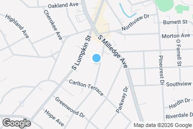 Map image of the property - 148 Milledge Ter