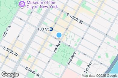 Map image of the property - 179 E 102nd St