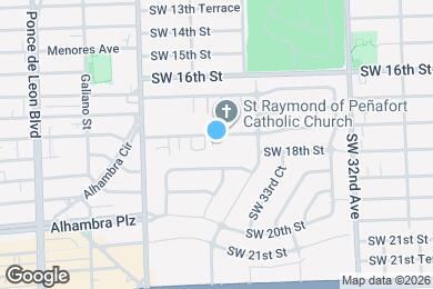 Map image of the property - 3538 SW 17th St