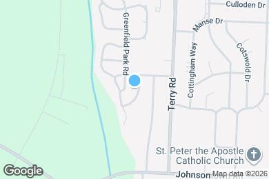 Map image of the property - 8908 Greenmoore Dr