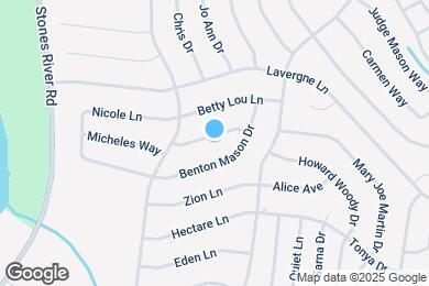 Map image of the property - 1207 Larzelere Ln