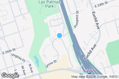 Map image of the property - 2611 Grove St