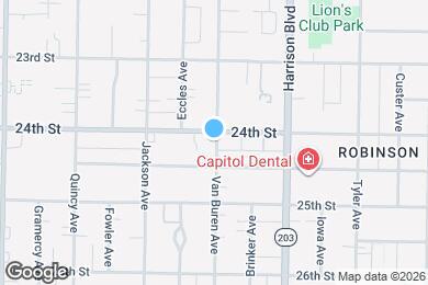 Map image of the property - 2405 Van Buren Ave