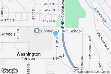Map image of the property - 4850 S 350 E