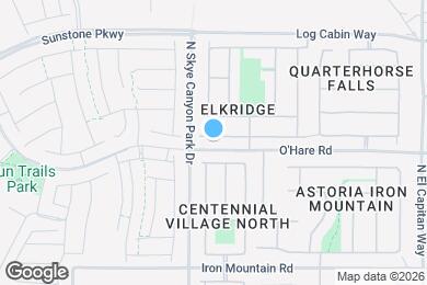 Map image of the property - 9141 Blue Raven Ave
