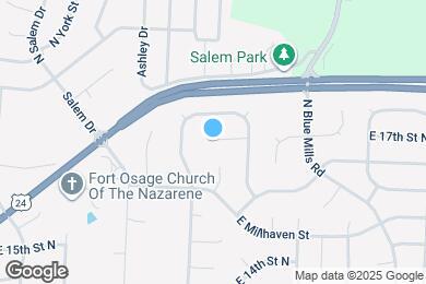 Map image of the property - 19701 E 17th Ct N