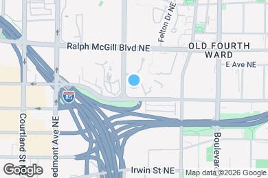 Map image of the property - 133 McGill Park Ave NE