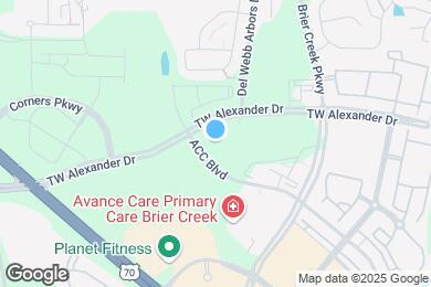 Map image of the property - The Cambridge at Brier Creek- 55+