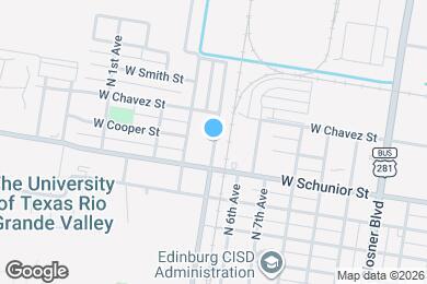 Map image of the property - 823 N Clarence Ave