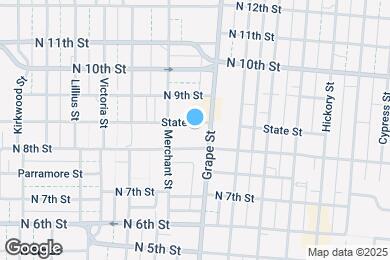 Map image of the property - 1725 State St