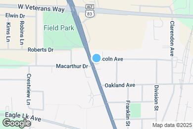 Map image of the property - 730 N Rochester St