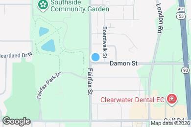 Map image of the property - 2303 Damon St