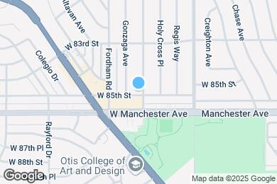 Map image of the property - 7101 W 85th St